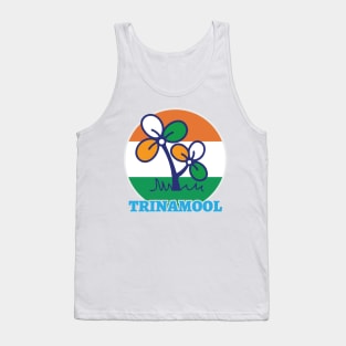 Trinamool Congress Party Logo Mamata West Bengal Politics Tank Top